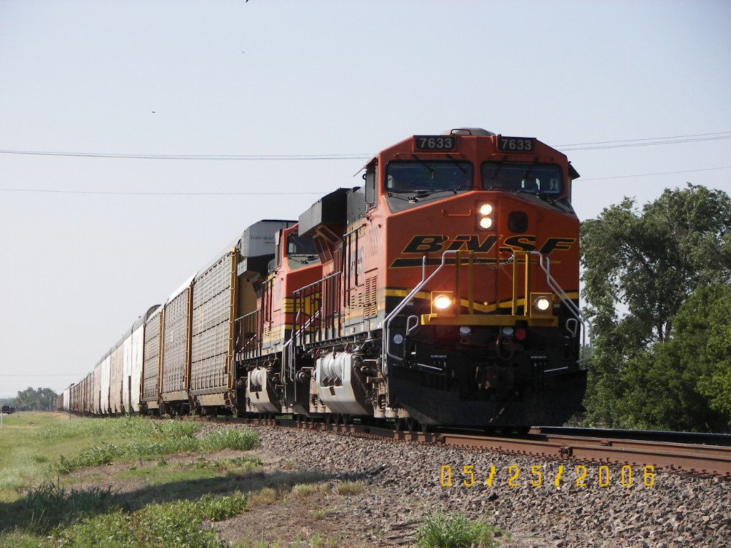 Southbound Autoracks